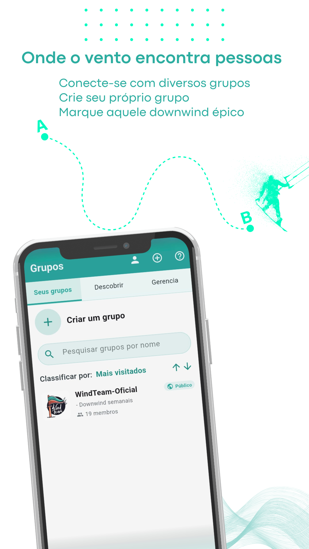 Wind Team App - Interface